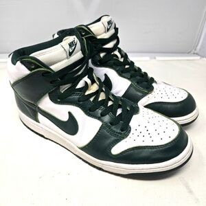 Nike Dunk High Retro SP Spartan Green White Sneakers‎ CZ8149-100 Men's Size 11.